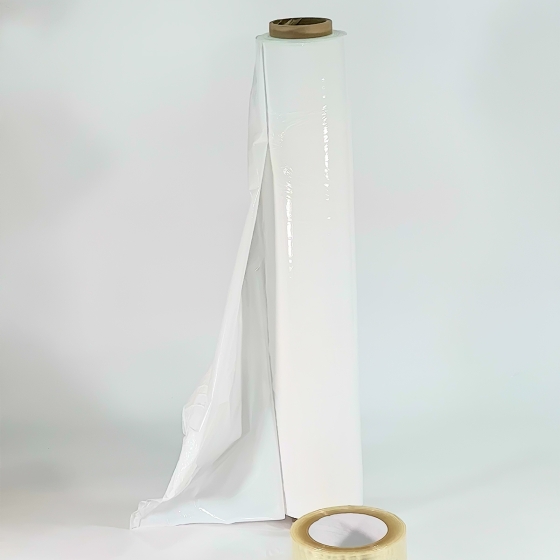 Стрейч пленка первичная 500 мм (2 кг, 20 мкм, белая)