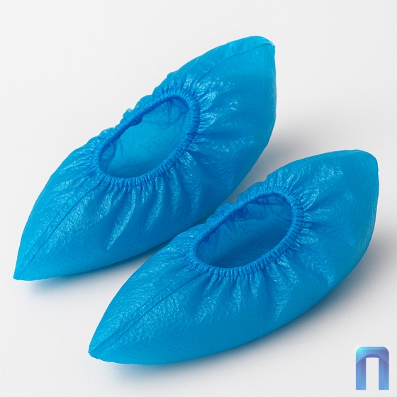 Бахилы п/эт., повышенной прочности (30мкм), текстурированные 4.0гр (100 шт/уп)