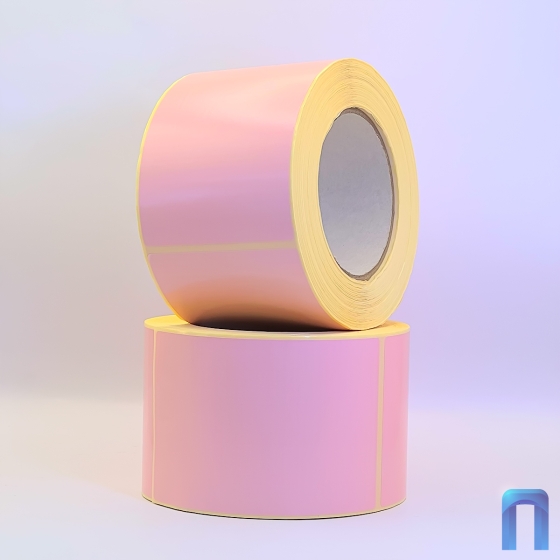 Термоэтикетка ТОП 58х60 мм (300 шт, фиолетовая, втулка 40 мм)