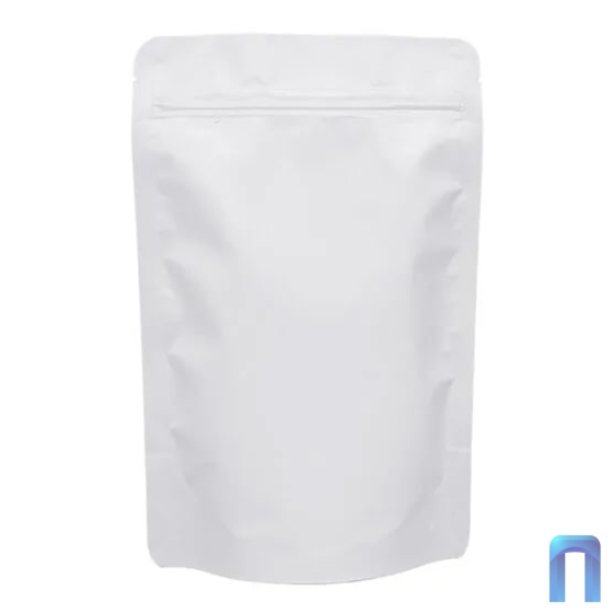 Пакет Дой Пак с замком метал. Жемчужный матовый 135×210+(40+40) (50шт/уп)