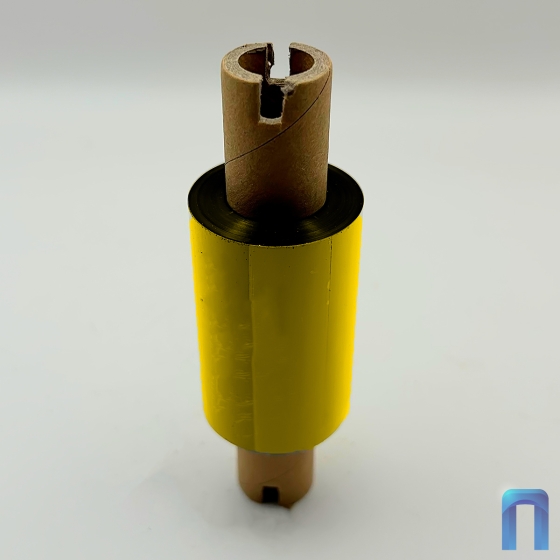 Риббон Wax-Resin Color Gold Textile 57мм - 74м - 0.5" - 110мм - OUT