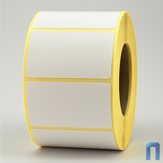 Этикетка термотрансферная полуглянец 70х30 мм (1000 шт, втулка 40 мм)