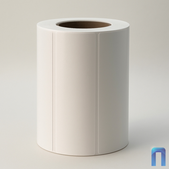 Этикетка термотрансферная полуглянец 90х35 мм (500 шт, втулка 40 мм)