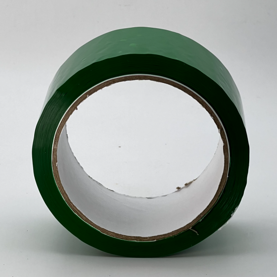 Клейкая лента 48 мм х 66 м (упаковочная, зелёная, 45 мкм)