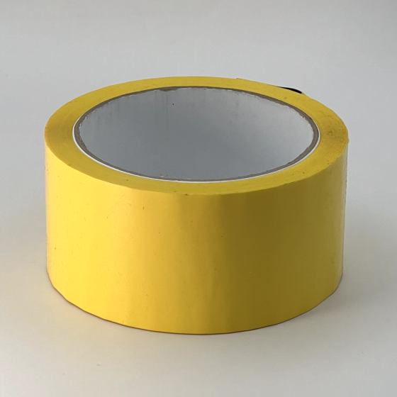 Клейкая лента 48 мм х 66 м (упаковочная, жёлтая, 45 мкм)