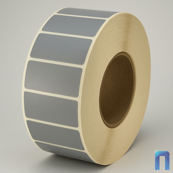 Термоэтикетка ТОП 25х38 мм (700 шт, серая, втулка 40 мм)