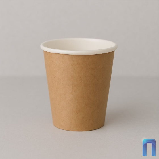 Стакан однослойный "Крафт" 250 мл (дизайн, 50 шт/уп)