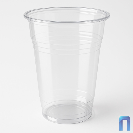 Стакан пластиковый 300мл PET (d95 мм, Прозрачный, 50 шт/уп)