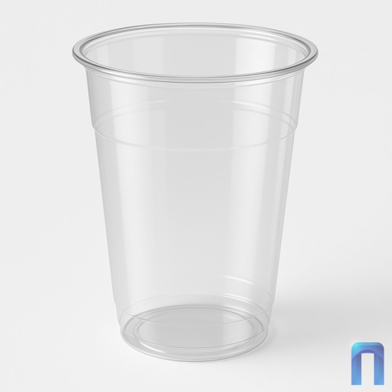 Стакан пластиковый 400мл PET (d95 мм, Прозрачный, 50 шт/уп)