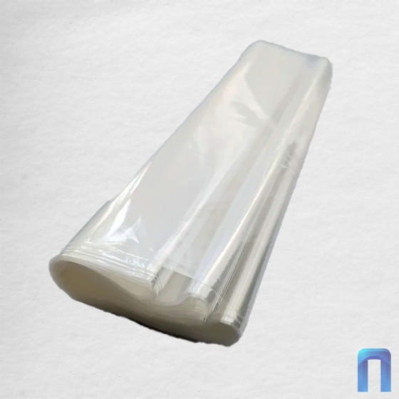 Термоусадочная пленка полурукав ПОФ 250 мм, 25 мкм, 750 м, 8.5 кг