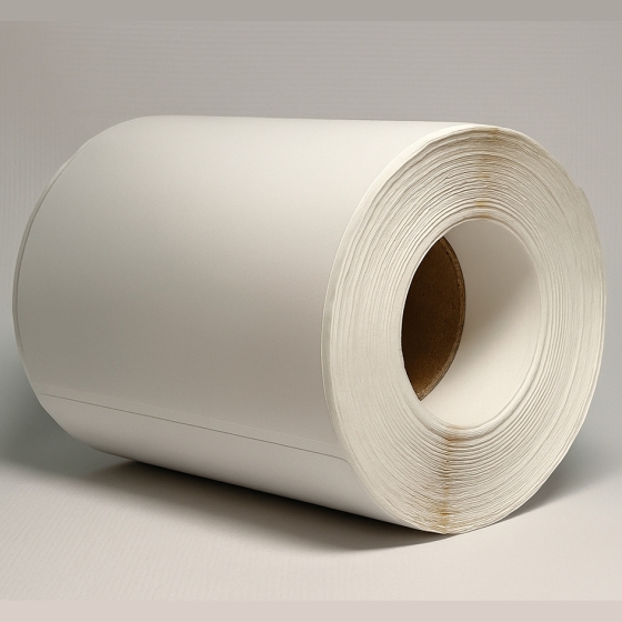 Этикетка термотрансферная полипропиленовая 100х72 мм (500 шт, втулка 40 мм)