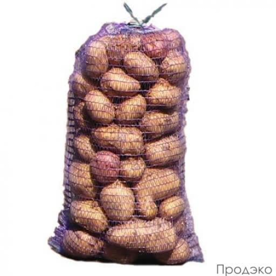 Сетка овощная фиолетовая 50х80 см (100 шт, до 40 кг)