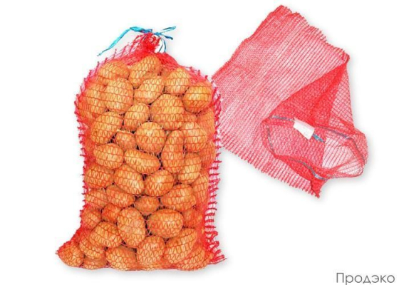 Сетка овощная красная 40х60 см (100 шт, до 20 кг)