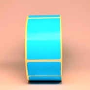 Термоэтикетка ЭКО 58х60 мм (500 шт, синяя, втулка 40 мм)