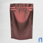 Пакет Дой Пак с замком метал. Коричневый матовый 160×230+(45+45) (50шт/уп)