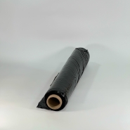 Стрейч пленка первичная 500 мм (2 кг, 20 мкм, чёрная)