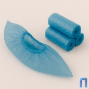 Бахилы п/эт. Эконом(18мкм), гладкие 2.2гр  (100 шт/уп)