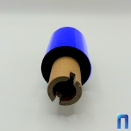 Риббон Wax Blue 55мм - 74м - 0,5" - 110мм - OUT