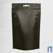 Дой Пак бумажный чёрный 120×210+(35+35) (50шт/уп)