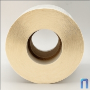 Этикетка термотрансферная полуглянец 15х15 мм (3000 шт, 4 ряда, втулка 40 мм)