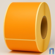 Термоэтикетка ЭКО 58х80 мм (500 шт, оранжевая, втулка 40 мм)