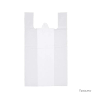 Пакет-майка ПНД 13мкм белый (30+16x60 см,100шт в упаковке)