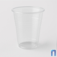 Стакан пластиковый 200мл PP (d70 мм, Прозрачный, 100 шт/уп)