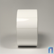 Этикетка термотрансферная полиэстер 20х20 мм (1700 шт, втулка 40 мм)