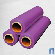 Стрейч пленка первичная 500 мм (2 кг, 23 мкм, фиолетовая)