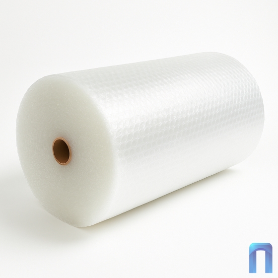 Пузырчатая плёнка 1,5 x 100 м (двухслойная, прозрачная, 40 гр/м2)