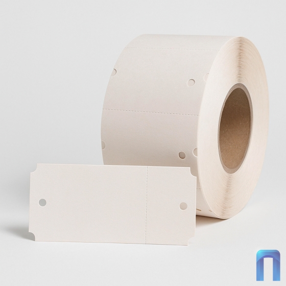 Бирка 50х100 мм картон 2цв.