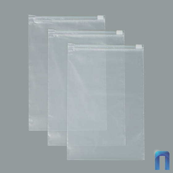 Пакет с замком zip-lock, 30×35см, 70мкм, с бегунком, 100шт в упаковке