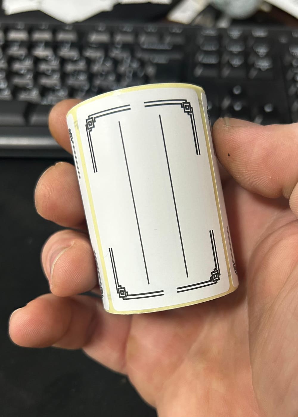 Пример печати этикеток 11