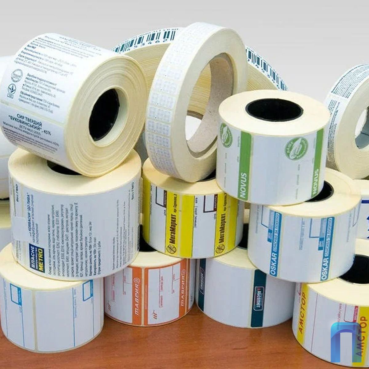 Печать самоклеящихся этикеток в Москве — штрихкоды и этикеток